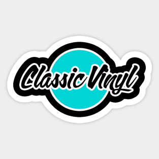 Classic Vinyl Graphic Sticker